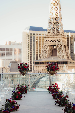 Cosmopolitan Las Vegas Rooftop Wedding Las Vegas Wedding and Elo