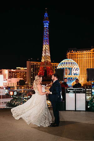 Cosmopolitan Las Vegas Rooftop Wedding Las Vegas Wedding and Elo