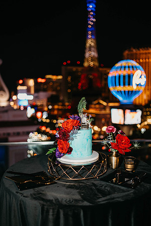 Cosmopolitan Las Vegas Rooftop Wedding Las Vegas Wedding and Elo