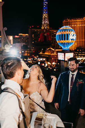 Cosmopolitan Las Vegas Rooftop Wedding Las Vegas Wedding and Elo