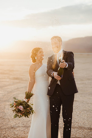 Dry Lakebed Wedding and Elopement Unique Las Vegas Wedding and E