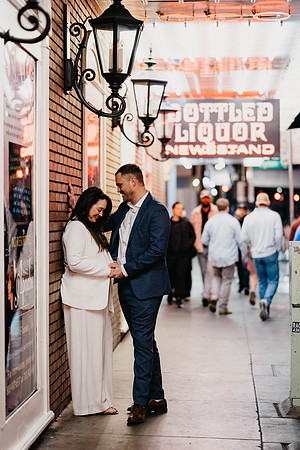 Fremont Street Elopement Las Vegas Elopement Photographer