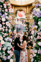 Propose at the Bellagio Botanical Gardens Las Vegas Wedding and