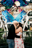 Propose at the Bellagio Botanical Gardens Las Vegas Wedding and