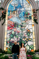Propose at the Bellagio Botanical Gardens Las Vegas Wedding and